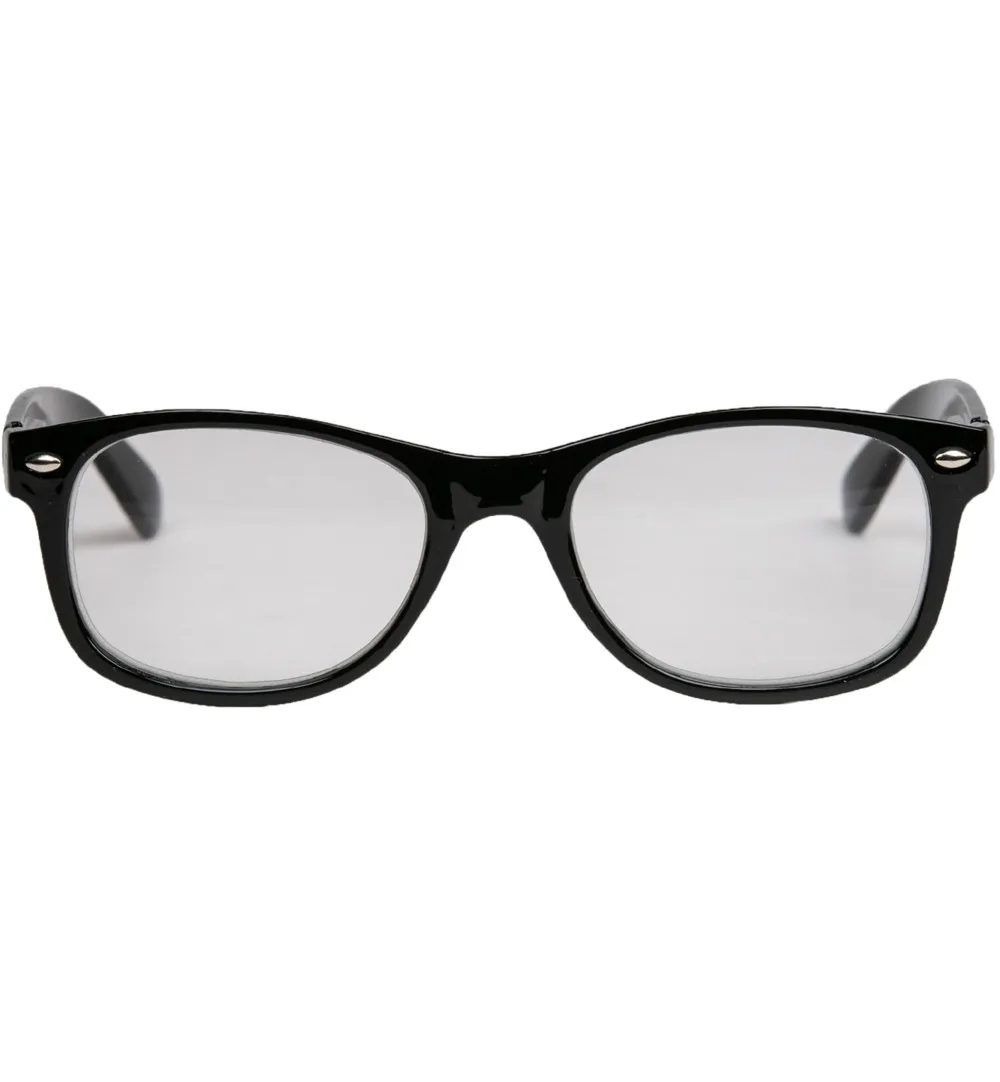 Melleson Leesbril wayfarer glans zwart +2.00 (1 stuk)