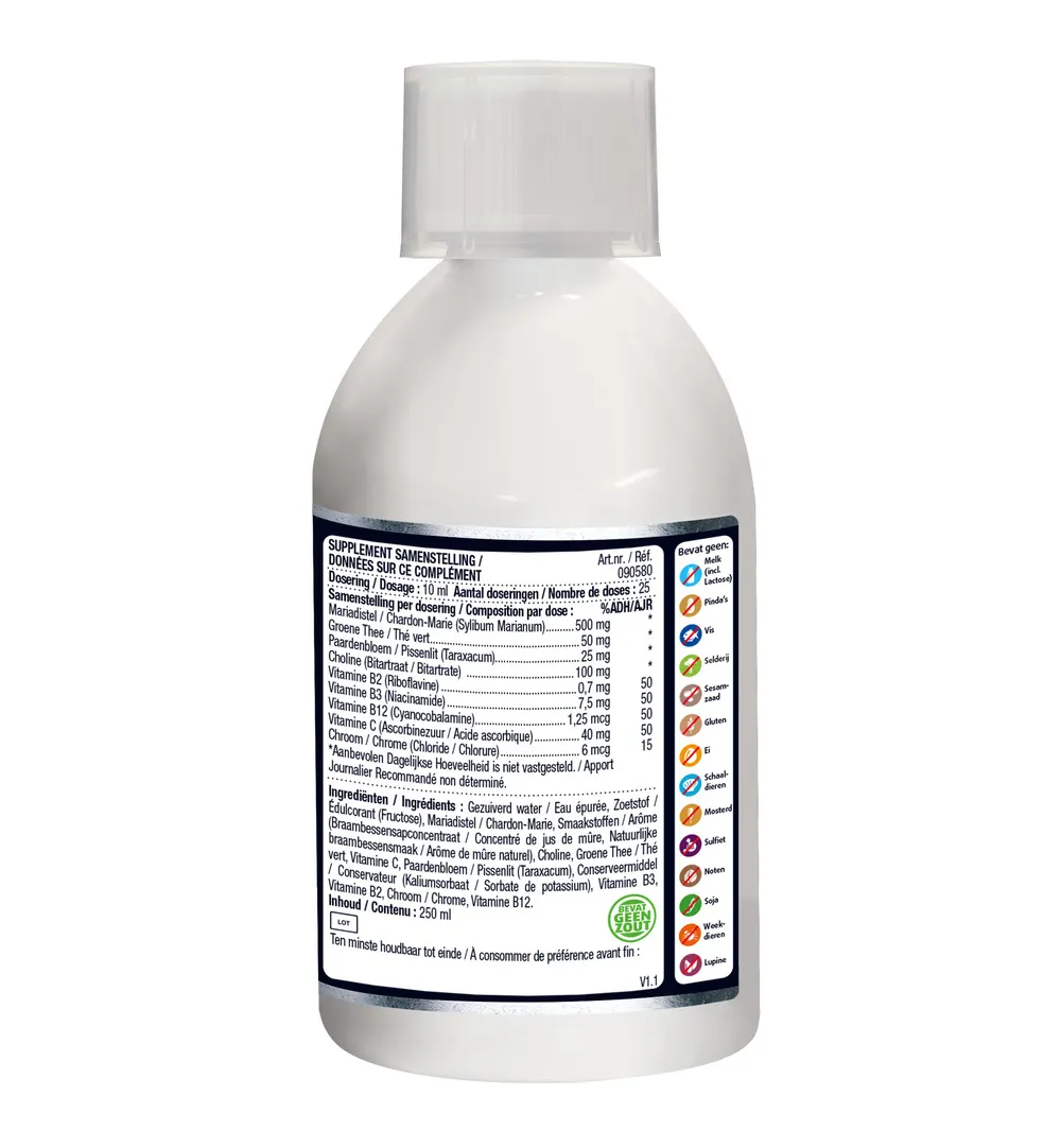 Lucovitaal Detox Lever Reiniging (250 ml)