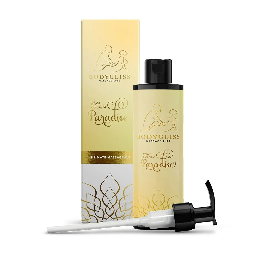 BodyGliss Silky soft massageolie cocos rum (150 ml)