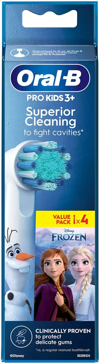 Oral B Opzetborstel Kids Frozen (4 stuks)