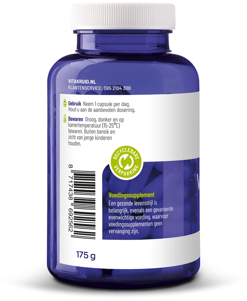 Vitakruid Visolie 1400 Sport Triglyceriden EPA 40% DHA 20% (90 softgels)