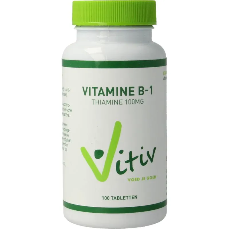 Vitiv Vitamine B1 100mcg (100 tabletten)