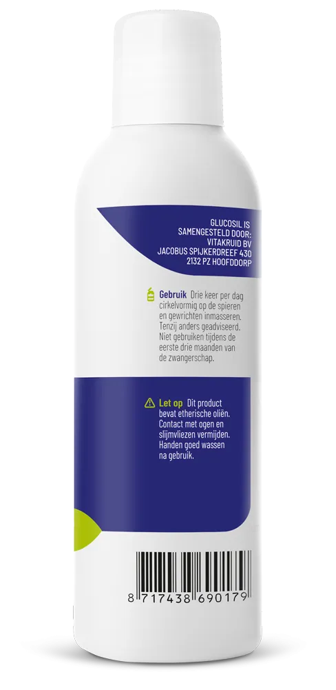 Vitakruid GlucoSil Glucosamine Chondroitine MSM Silicium Gel (150 ml)