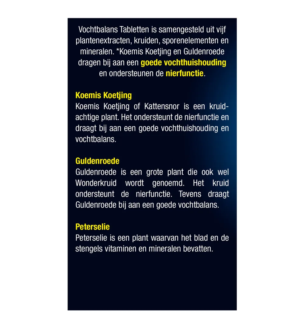 Lucovitaal Vochtbalans (60 tabletten) - image 5