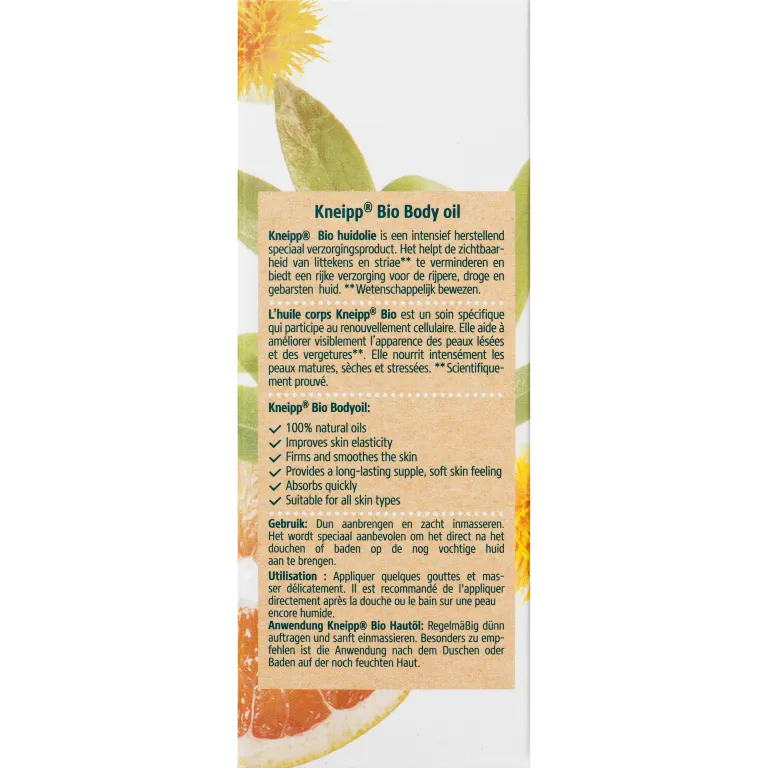 Kneipp Huidolie Bio+ (100 ml) - image 3