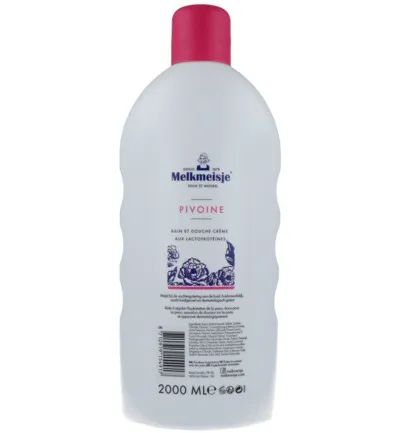 Melkmeisje Bad & douche pioenroos (2000 ml)