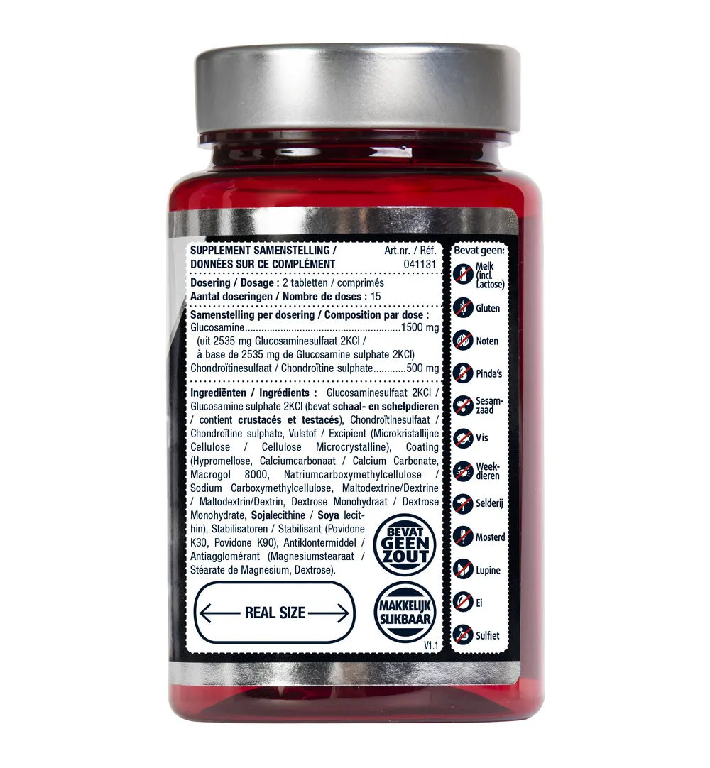 Lucovitaal Glucosamine Chondroïtine (30 tabletten)