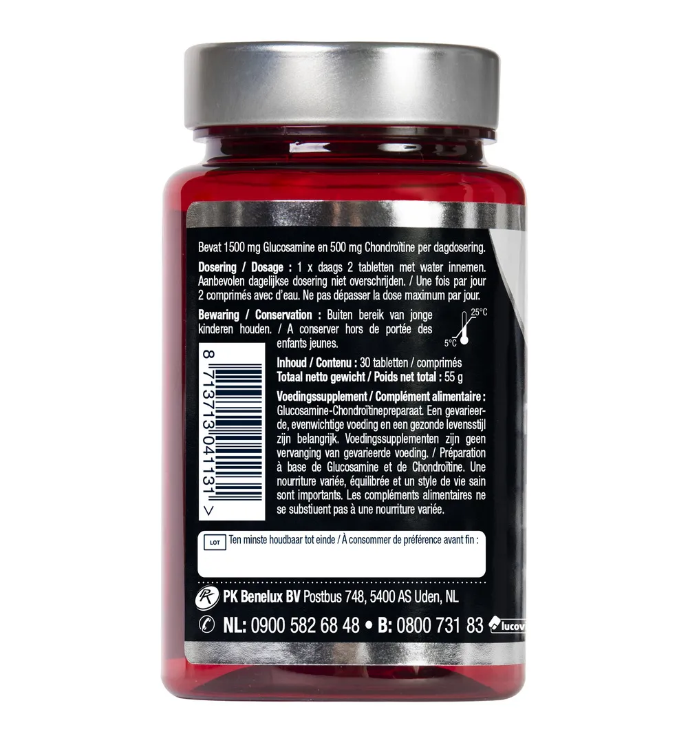Lucovitaal Glucosamine Chondroïtine (30 tabletten) - image 3