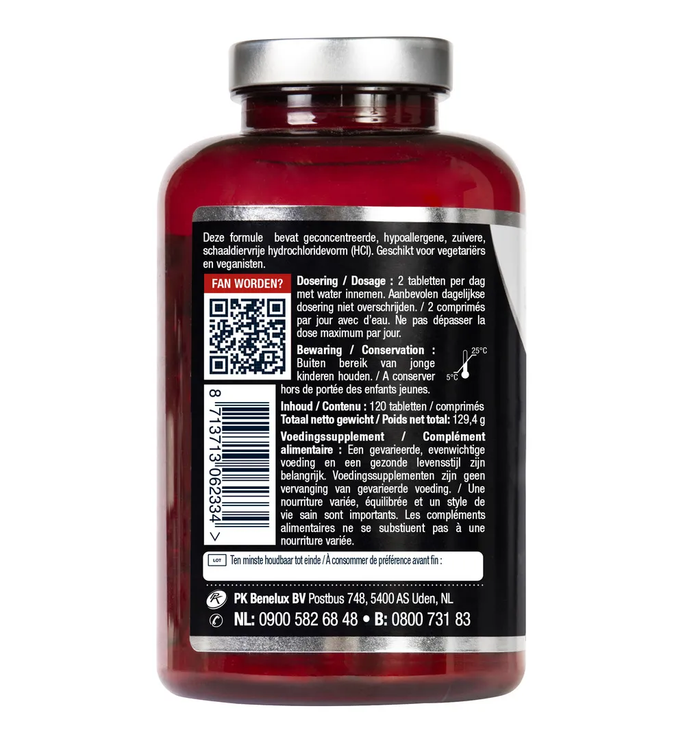 Lucovitaal Glucosamine Puur 1500mg Formule (120 tabletten) - image 3