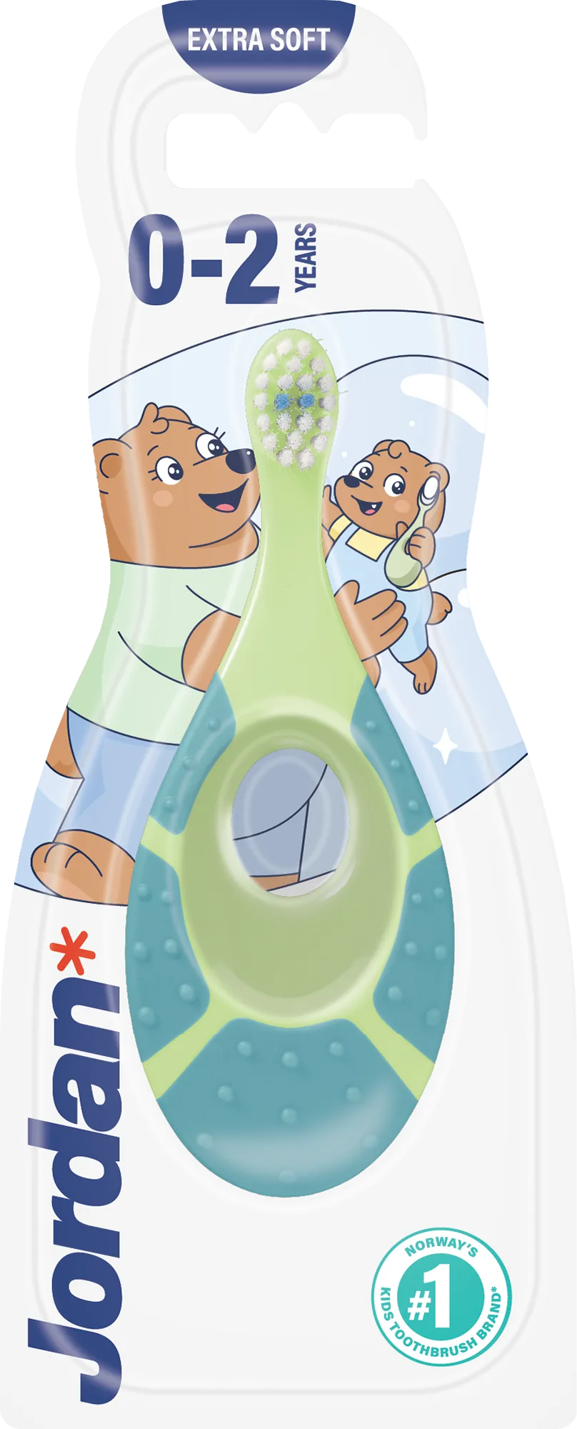 Jordan Tandenborstel Step 1 Baby (1 stuk)