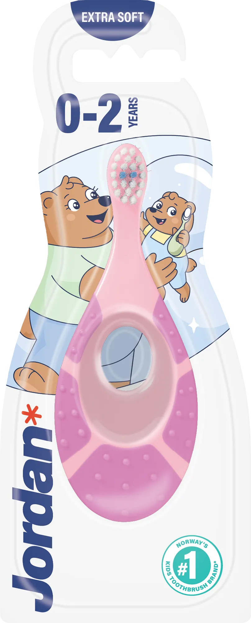 Jordan Tandenborstel Step 1 Baby (1 stuk) - image 2