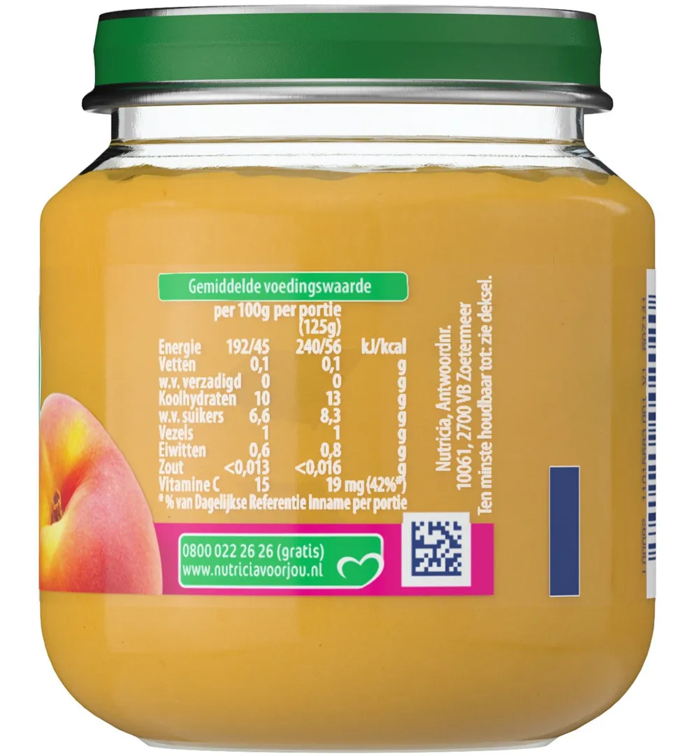 Olvarit Perzik appel 4M02 (125 gr)