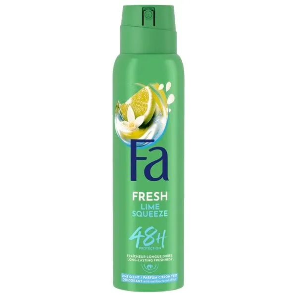 Fa Deodorant Spray Fresh Lime Squeeze (150 ml)