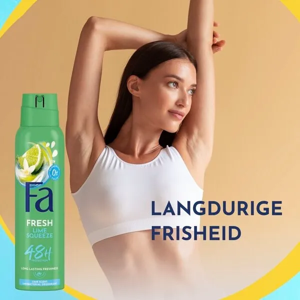 Fa Deodorant Spray Fresh Lime Squeeze (150 ml)