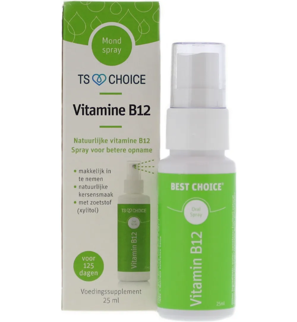 TS Choice Vitaminespray vitamine B12 bio (25 ml)