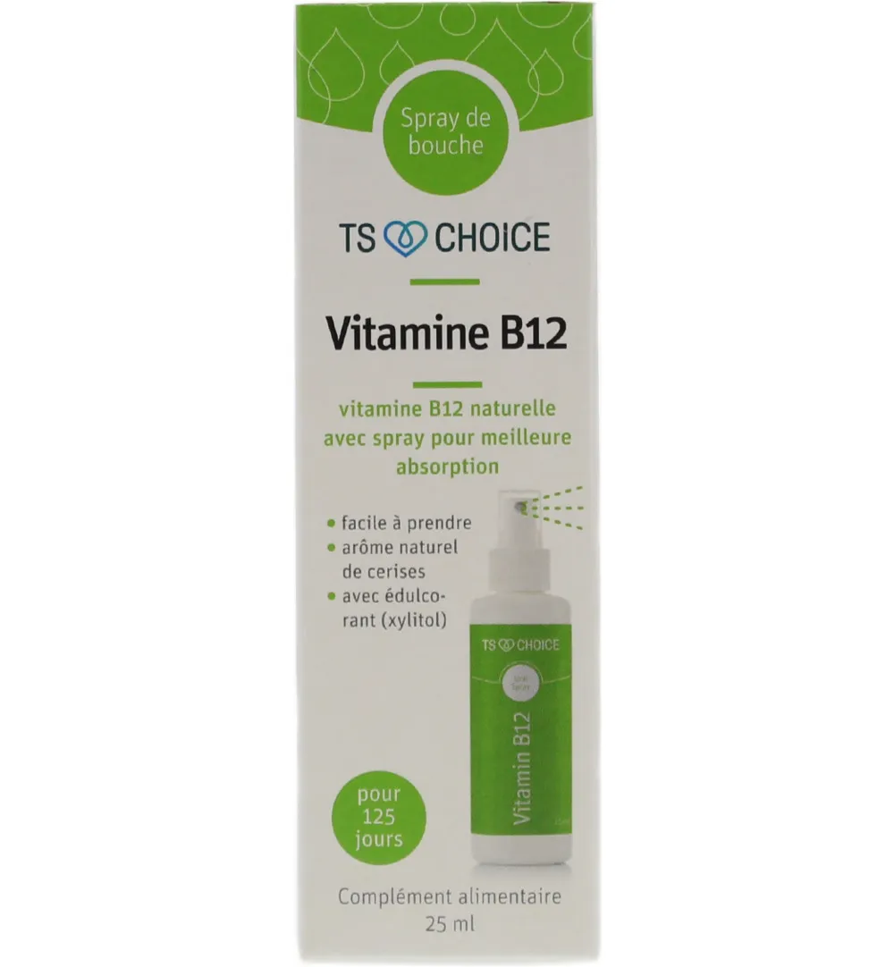 TS Choice Vitaminespray vitamine B12 bio (25 ml) - image 4