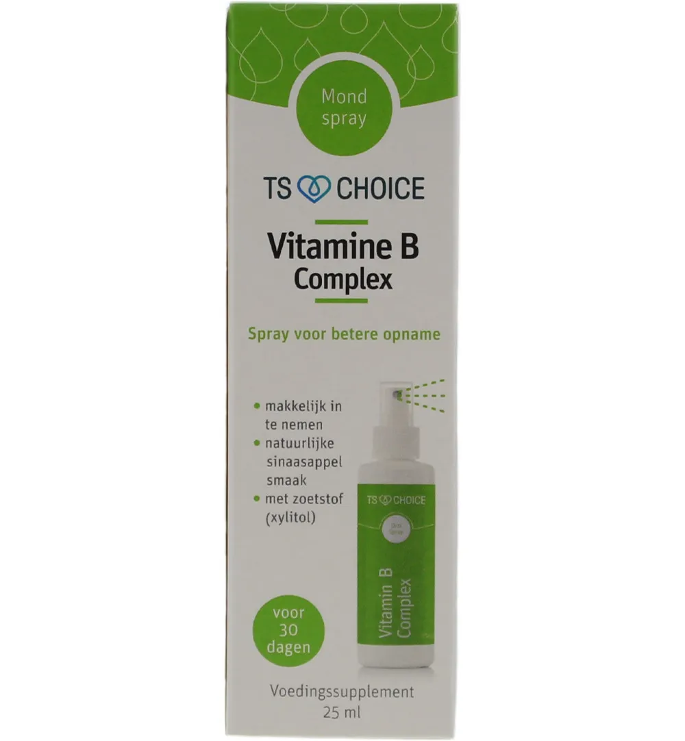 Ts Choice Vitaminespray Vitamine B Complex (25 ml) - image 4