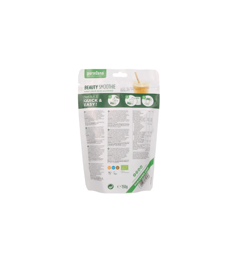 Purasana Beauty Smoothie Shake Vegan Bio (150 gr)