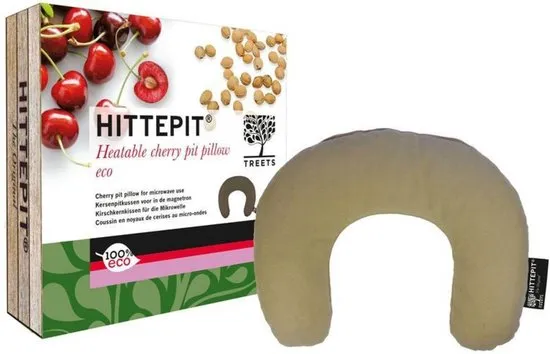 Treets Hittepit Kersenpit Kussen Nek Model Eco (35 cm)