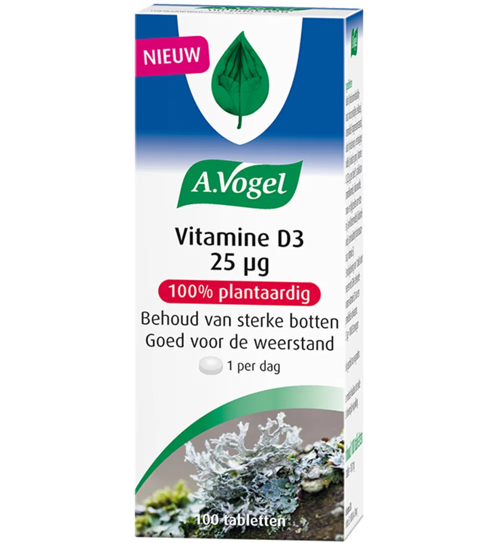 A.Vogel Vitamine D3 25ug (100 tabletten) - image 5