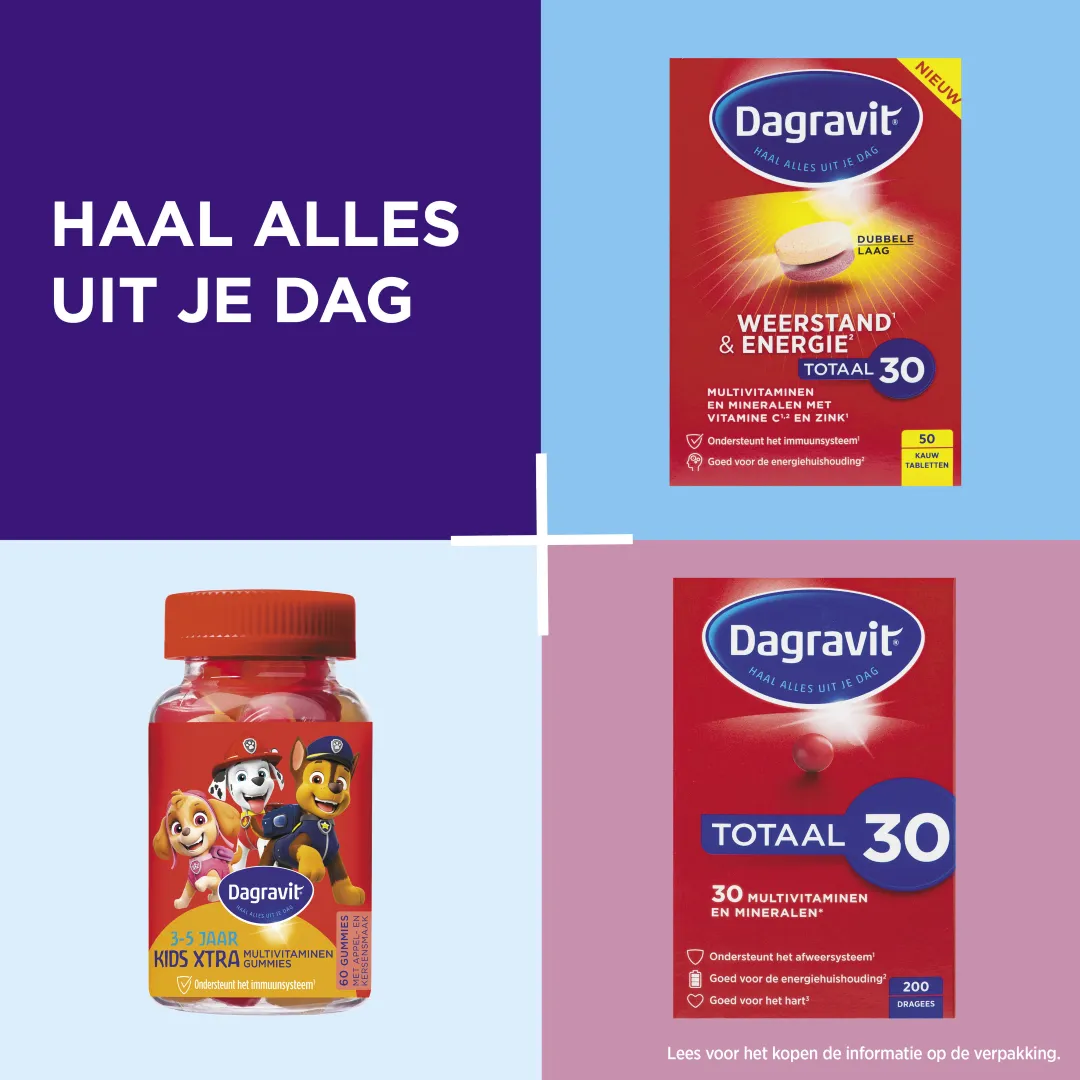 Dagravit Totaal 30 weerstand & energie (50 tabletten) - image 6