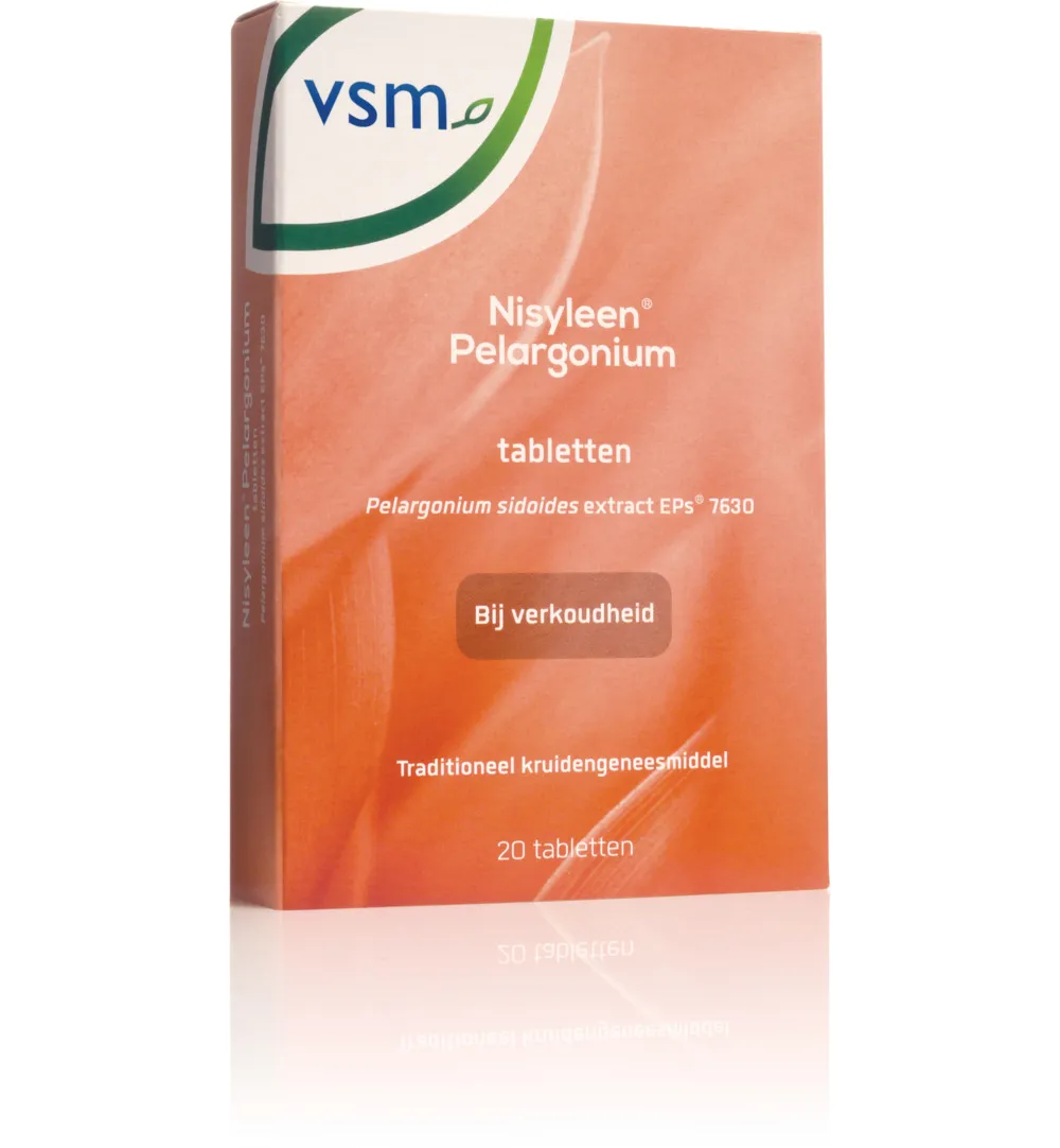 VSM Nisyleen pelargonium (20 tabletten)