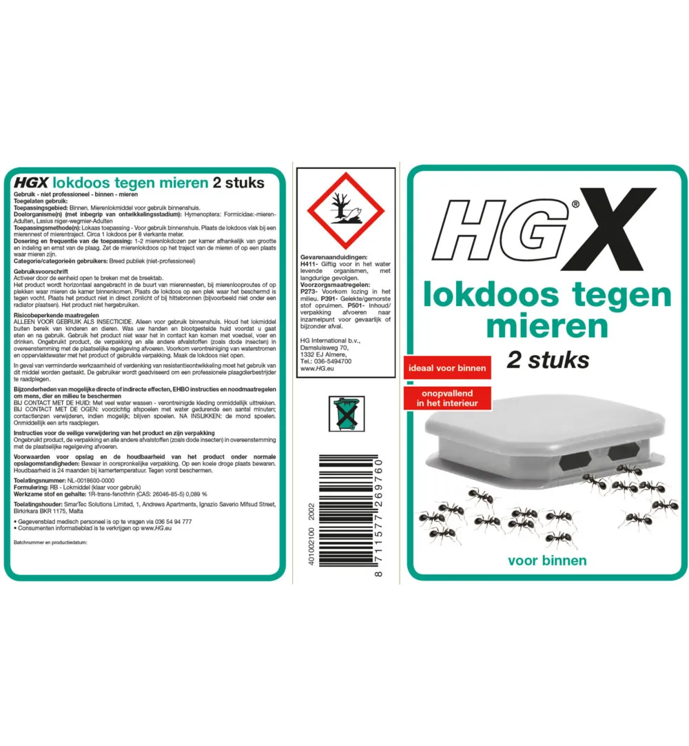 HG X Mierenlokdoos (2 stuks) - image 2