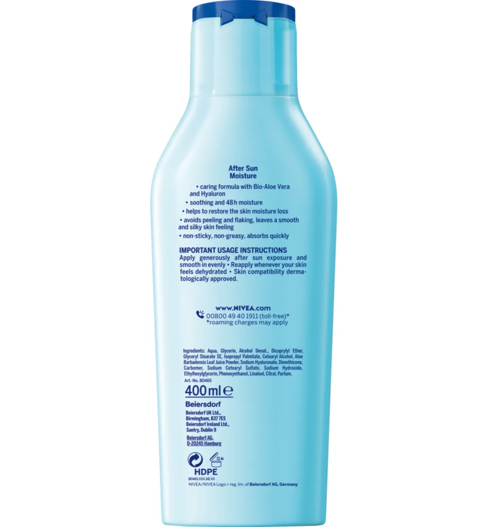 Nivea Sun Aftersun Hydrate (400 ml)