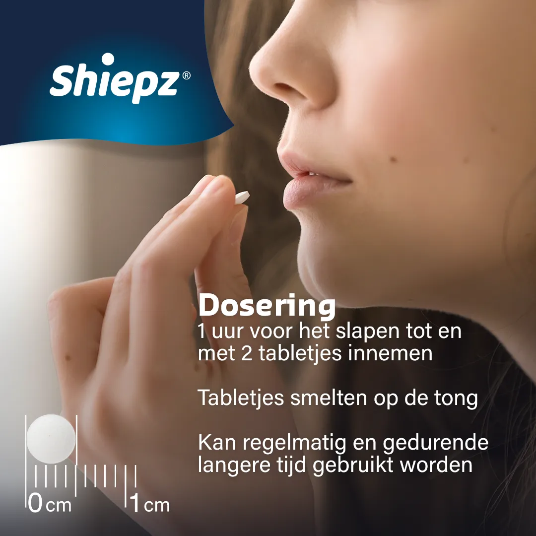 Shiepz Melatonine Original (500 tabletten) - image 4