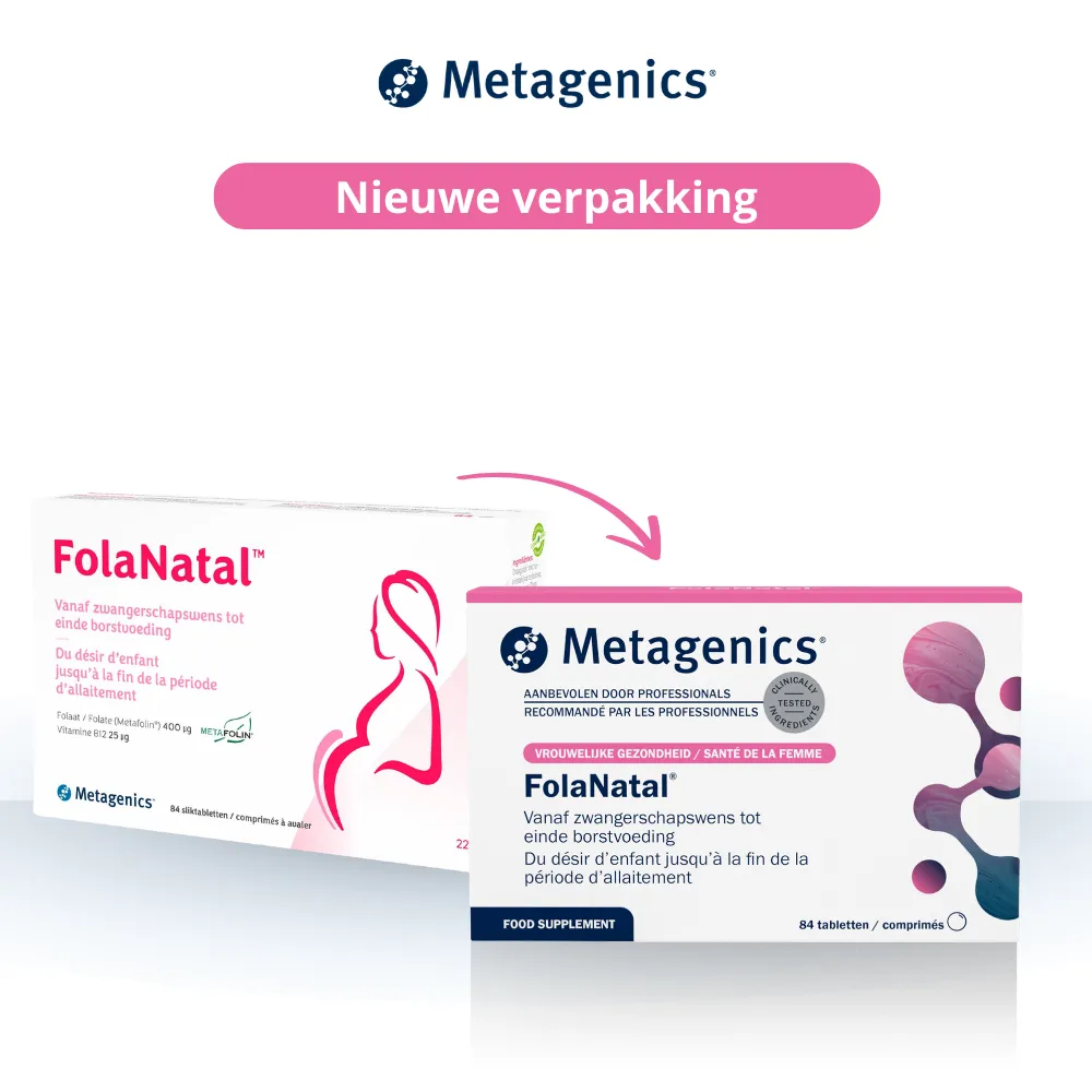 Metagenics Folanatal Nf (84 tabletten)