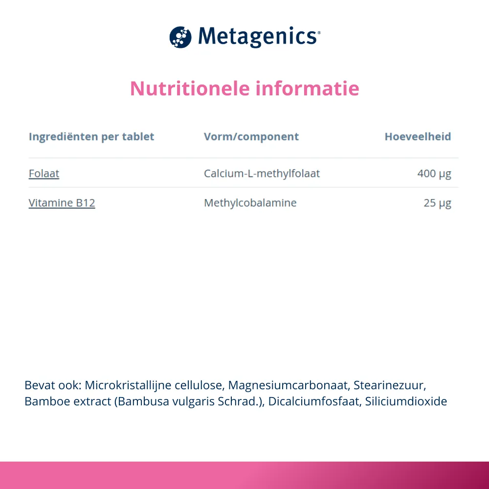 Metagenics Folanatal Nf (84 tabletten) - image 4