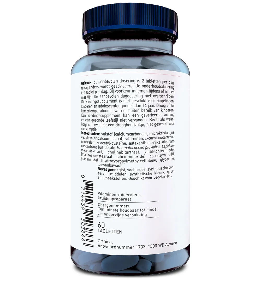 Orthica Multi 4 Men (60 tabletten) - image 2