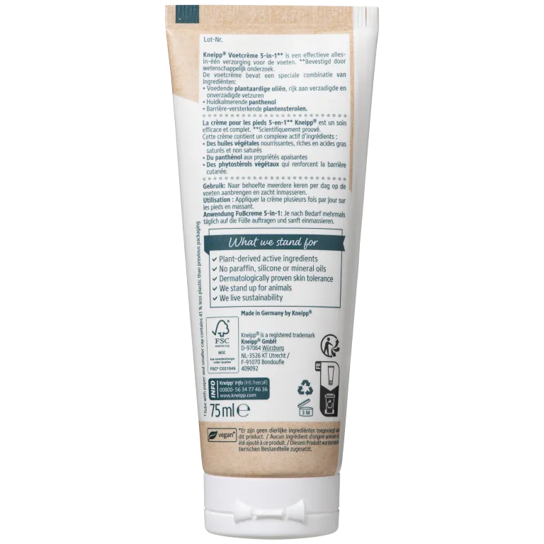 Kneipp Voetcreme 5-in-1 (75 ml) - image 3
