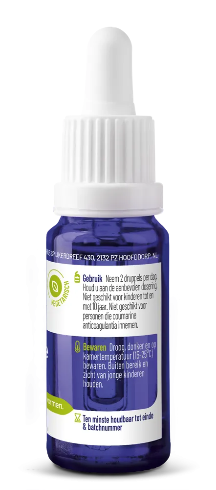 Vitakruid Vitamine D3 & K2 (MenaQ7®) met Druppelpipet (10 ml) - image 2