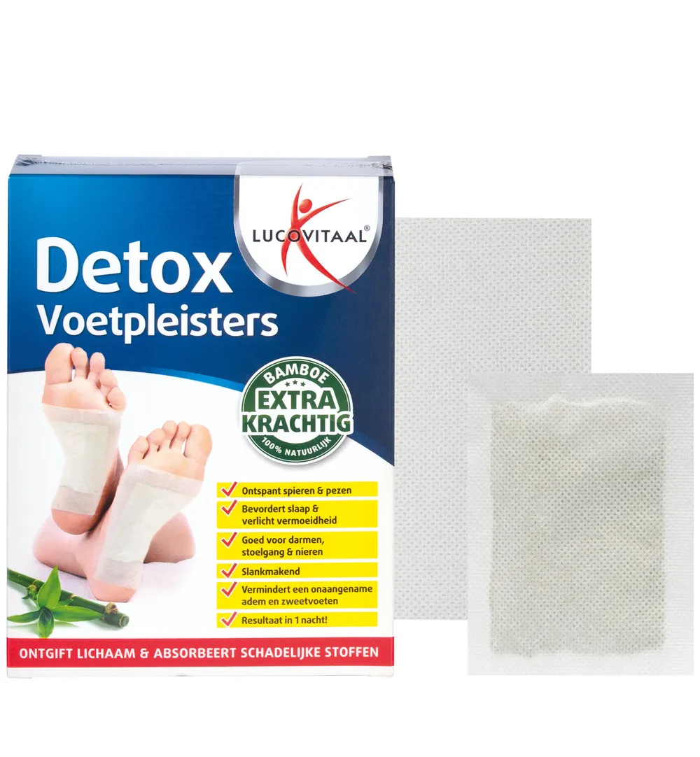 Lucovitaal Detox Voetpleisters (10 stuks) - image 3