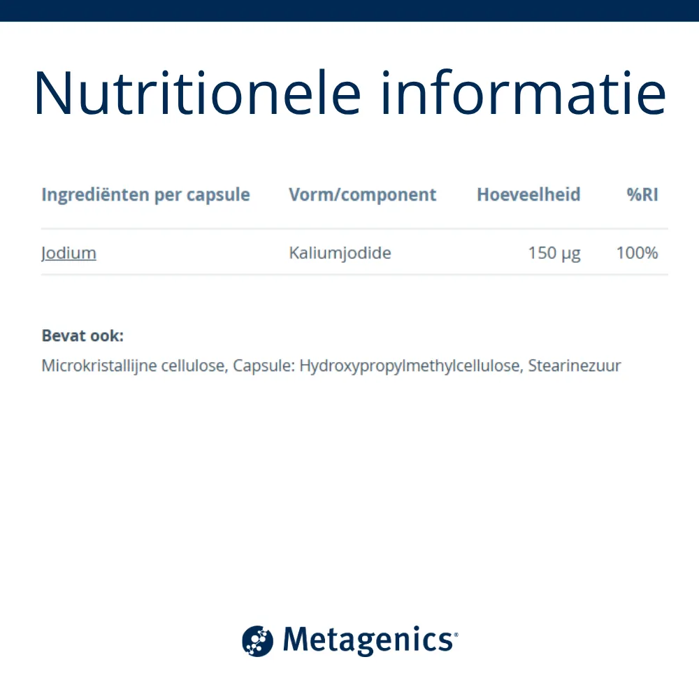 Metagenics Jodium NF (120 capsules) - image 4