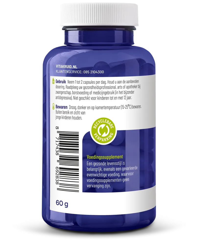 Vitakruid GABA (90 vega capsules)