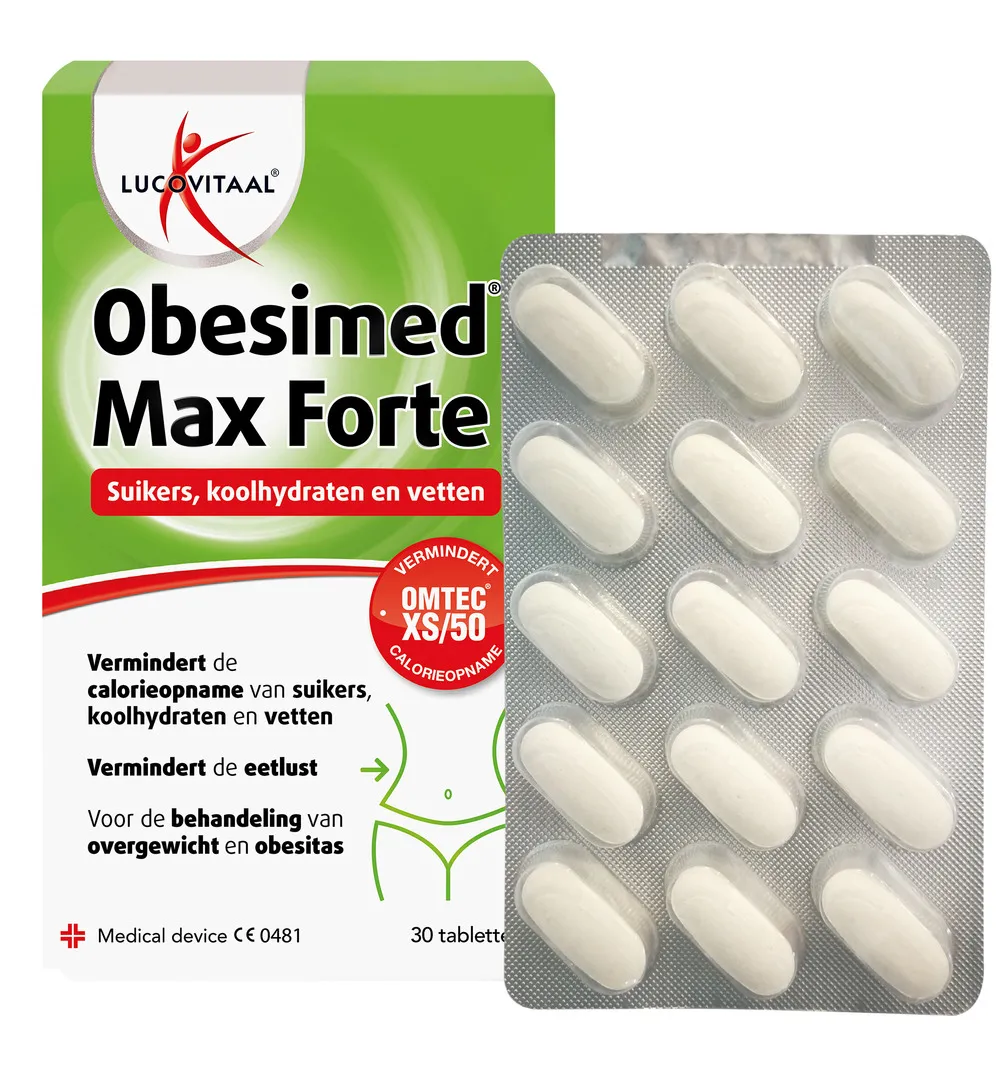 Lucovitaal Obesimed Max Forte (30 tabletten) - image 3