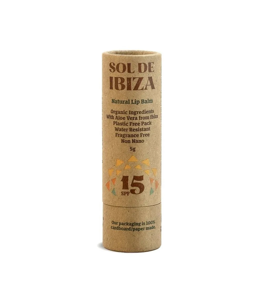 Sol De Ibiza Lippenbalsem SPF15 vegan (5 gr)