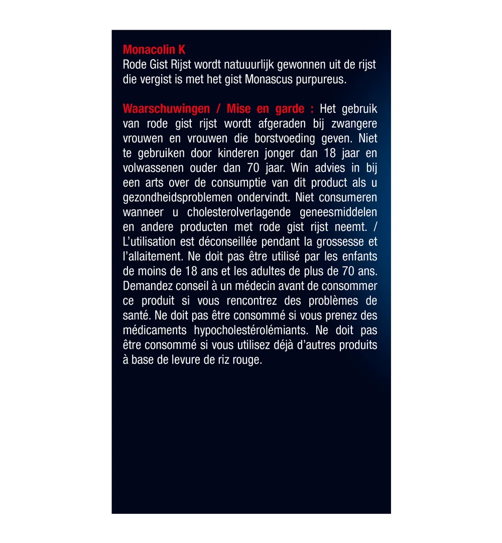 Lucovitaal Rode Gist Rijst (90 Tabletjes) - image 5