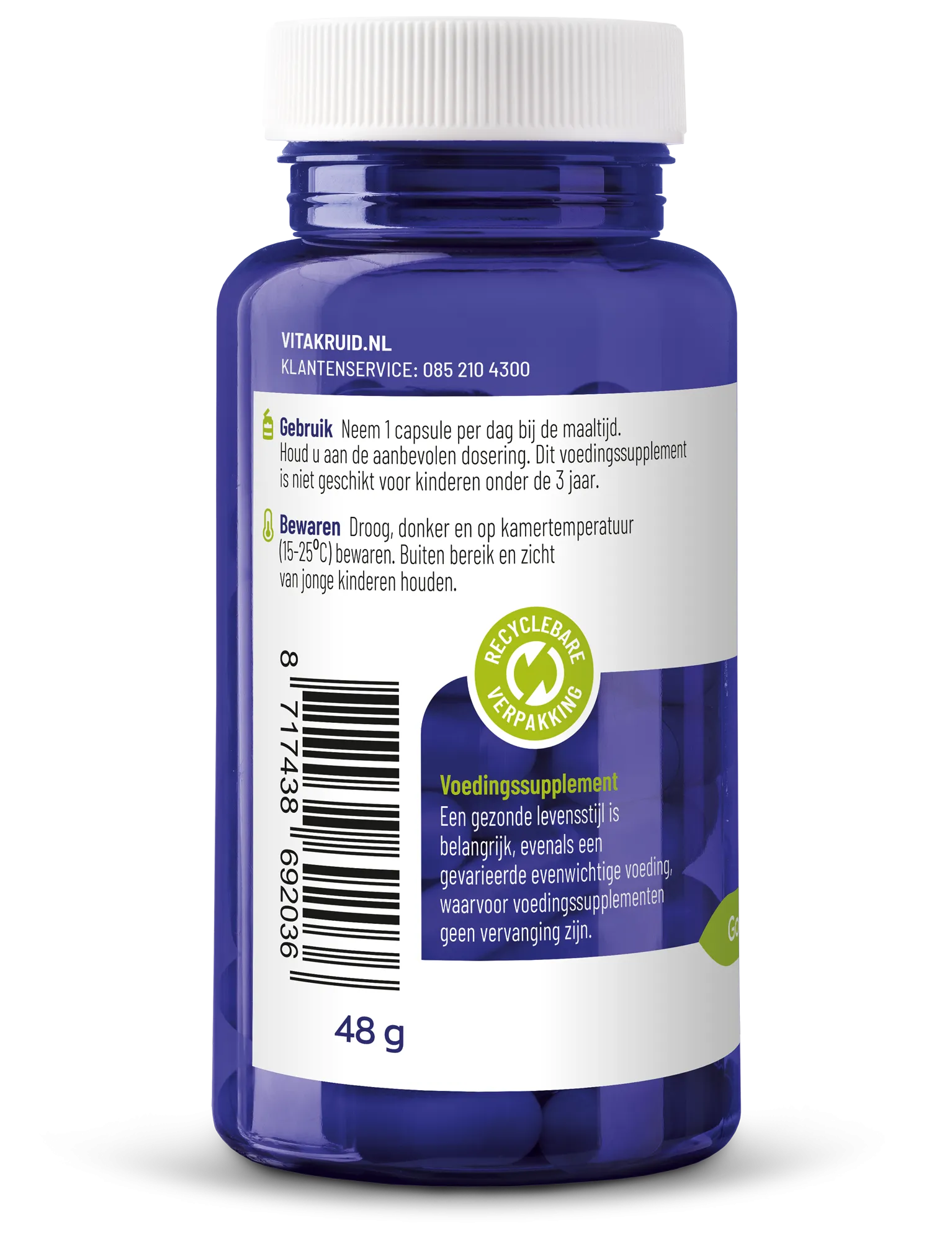 Vitakruid Vitamine A Retinol Acetaat 4000 IE Vegan (90 vega capsules)