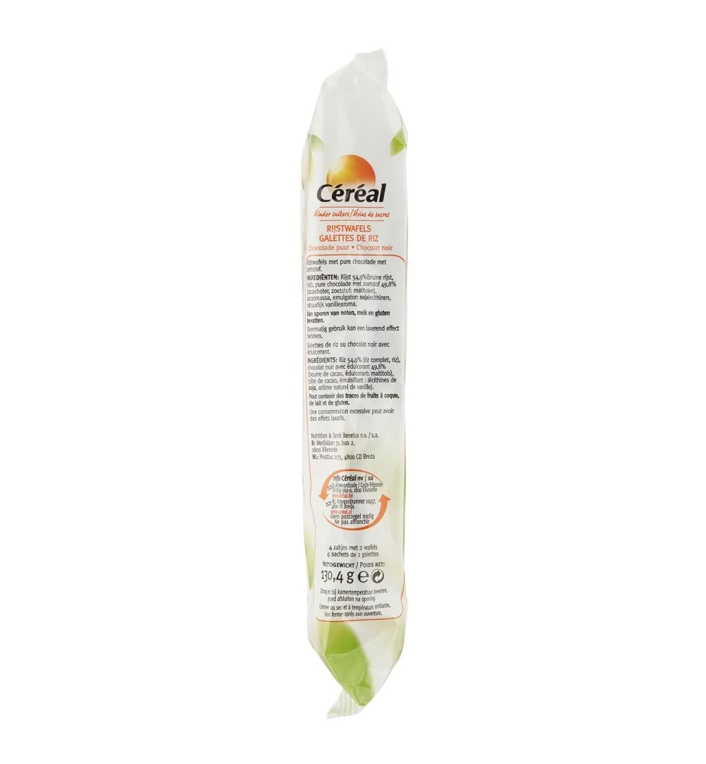 Céréal Rijstwafel puur (130 gr) - image 7