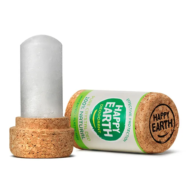 Happy Earth Pure crystal deodorant unscented (90 gr)