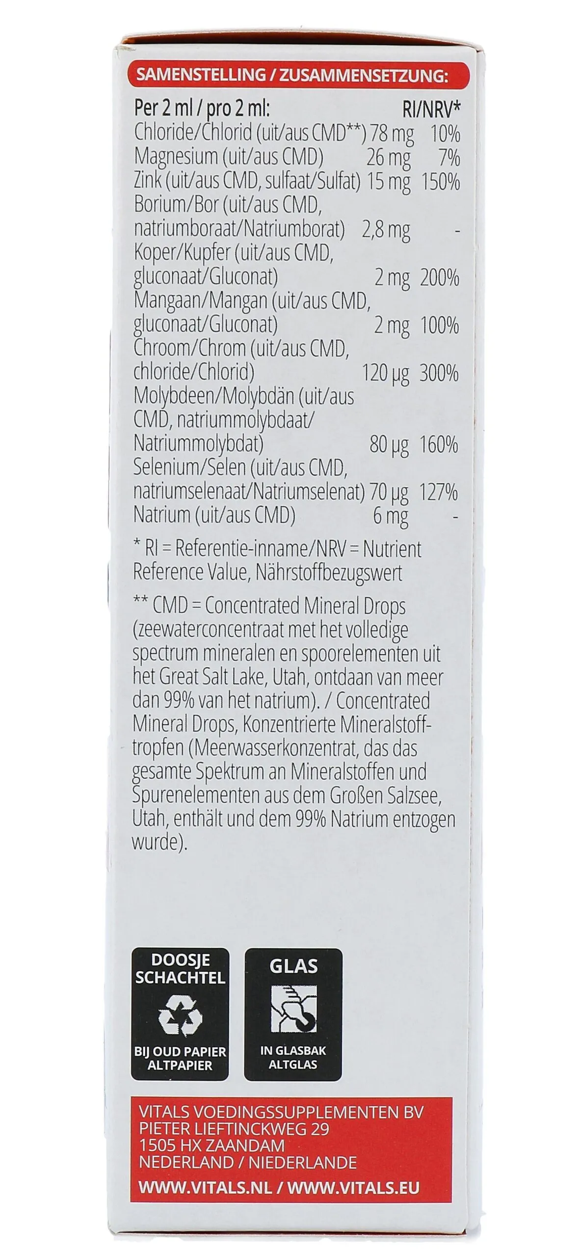 Vitals Elementair Multi-Trace (60 ml) - image 2