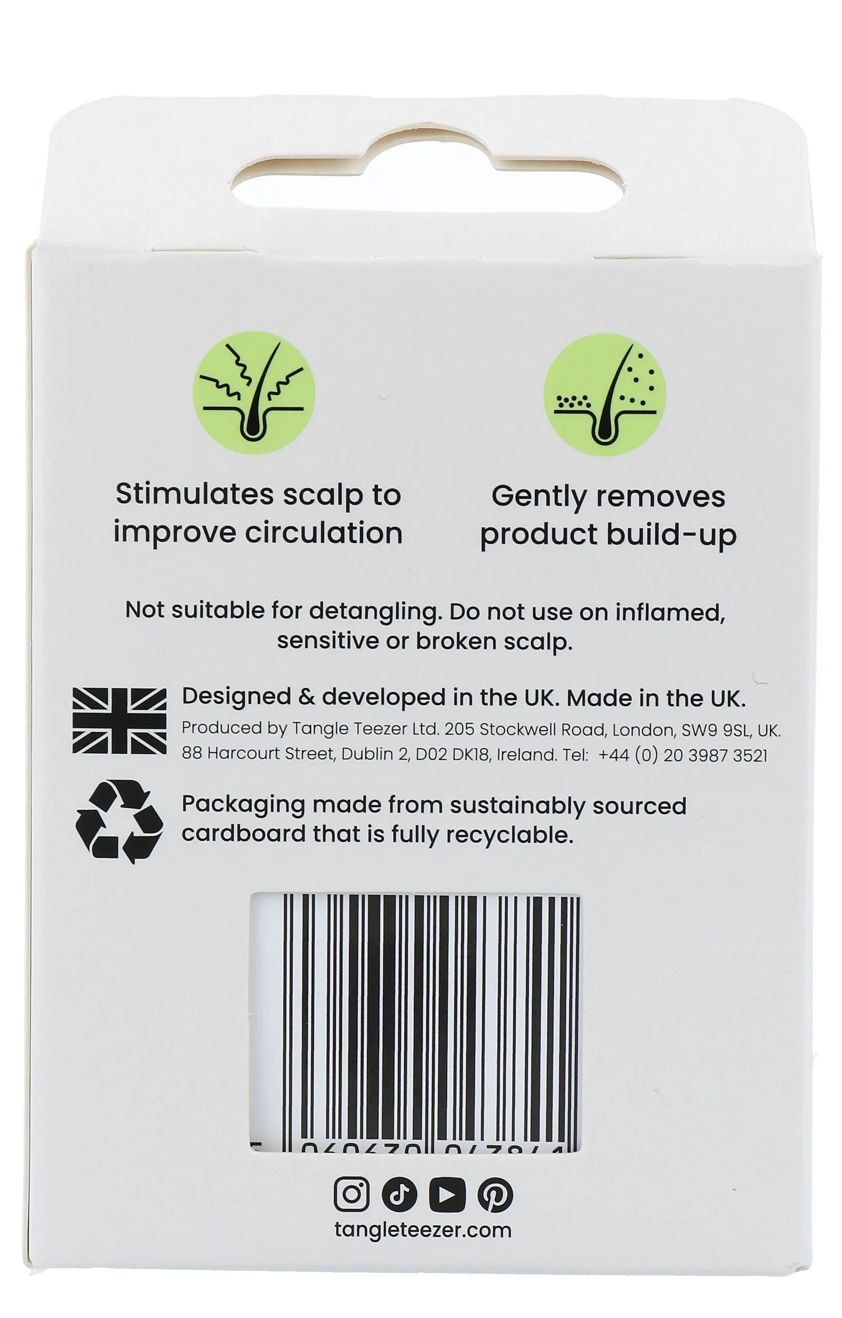 Tangle Teezer Scalp Brush - Zwart (1 stuk)