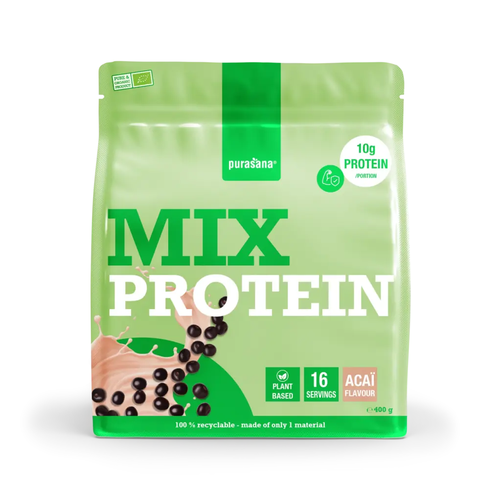Purasana Plant Protein Mix Rode Biet Bio (400 gr)