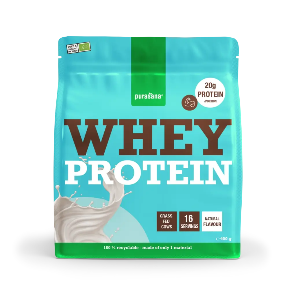 Purasana Whey Proteine Natuur Bio (400 gr)