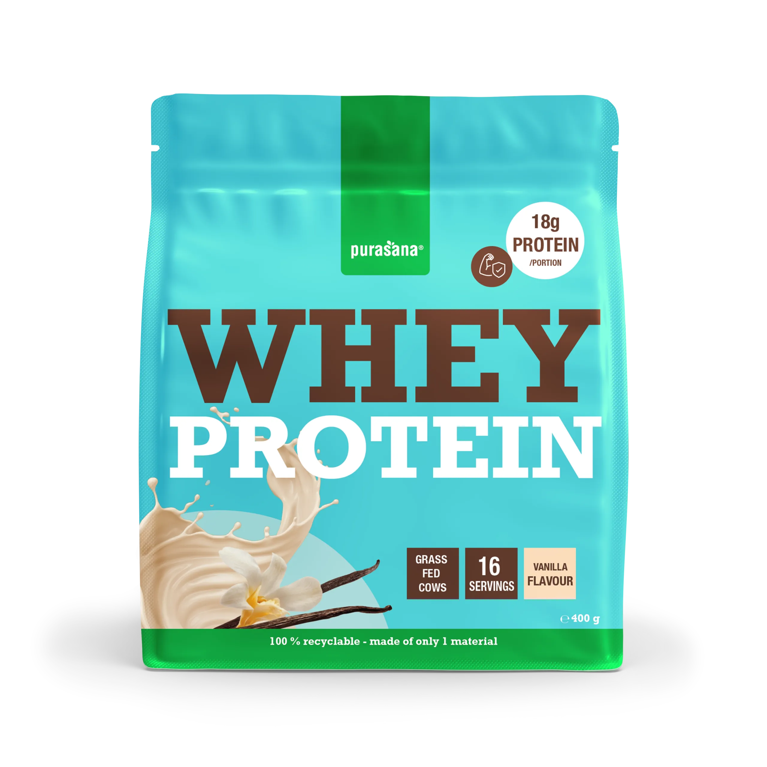 Purasana Whey Proteine Vanilla (400 gr)