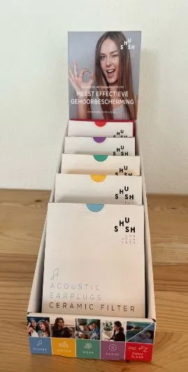 Shush Oordoppen Display (5 Paar)