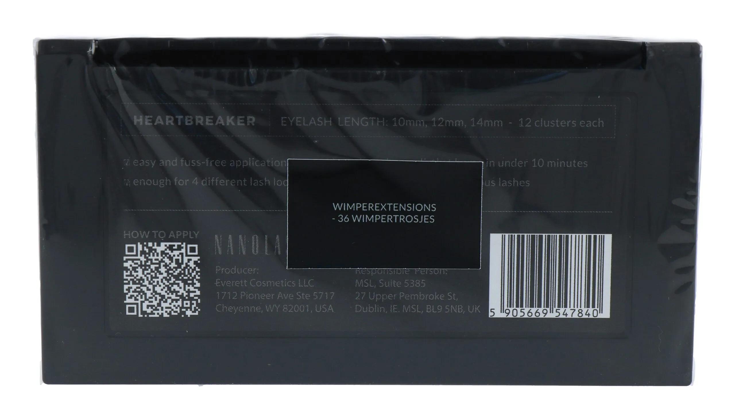 Nanolash Diy Eyelash Extensions - Heartbreaker (1 stuk)
